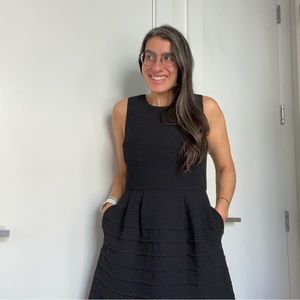 Madewell Black Dress with Pockets 4